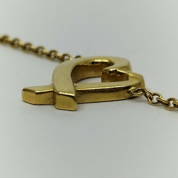 TIFFANY AND CO 💙 DESIGNER Picasso. Material : Yellow 18k GOLD 16 INCH NECKLACE - Picture 5 of 13